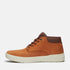 Timberland Mens Mid Lace Up Sneaker in Medium Brown