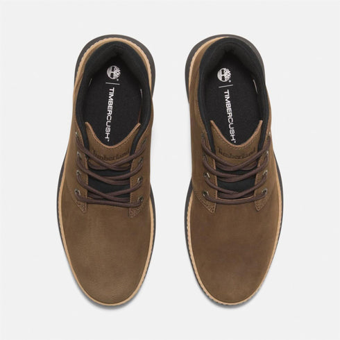 Timberland Mens Mid Lace Up Chukka Boot in Dark Brown