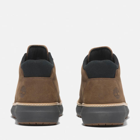 Timberland Mens Mid Lace Up Chukka Boot in Dark Brown