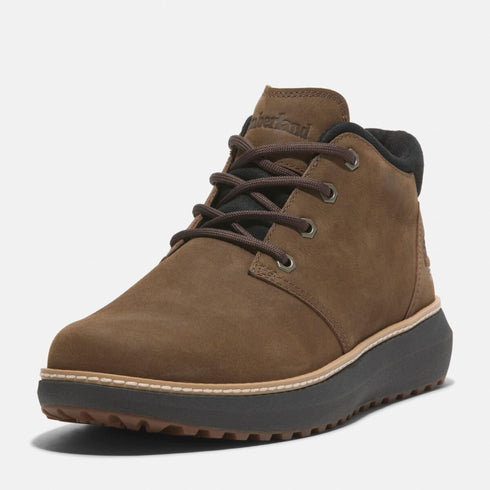 Timberland Mens Mid Lace Up Chukka Boot in Dark Brown
