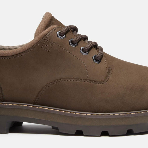 Timberland Mens Lace Up Waterproof Shoe in Dark Brown