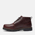 Timberland Mens Mid Lace Up Waterproof Chukka Boot in Burgundy