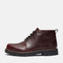 Timberland Mens Mid Lace Up Waterproof Chukka Boot in Burgundy