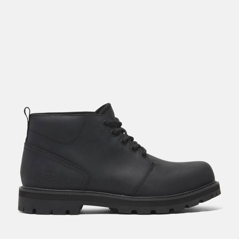 Timberland Mens Mid Lace Up Waterproof Chukka Boot in Black