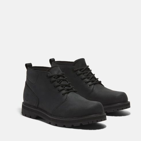 Timberland Mens Mid Lace Up Waterproof Chukka Boot in Black