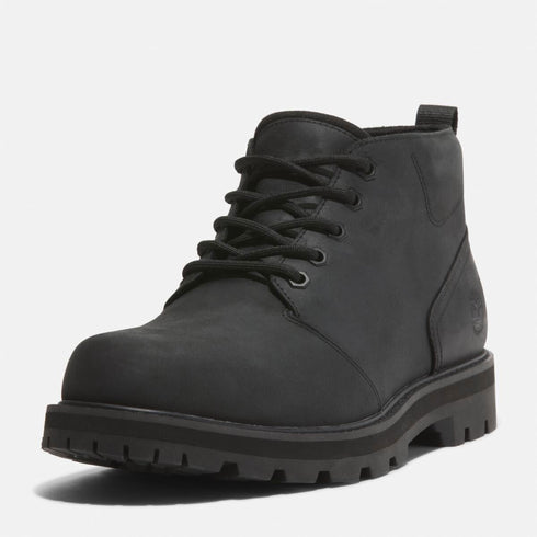 Timberland Mens Mid Lace Up Waterproof Chukka Boot in Black