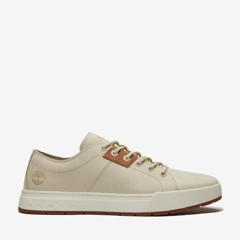 Timberland Mens Maple Grove Low Lace Up Sneaker in Beige
