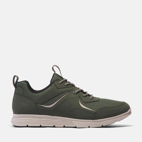 Timberland Mens Killington Low Lace Up Sneaker in Dark Green W Mesh