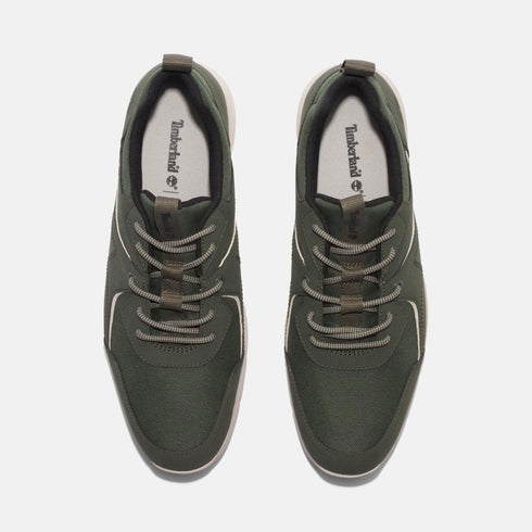 Timberland Mens Killington Low Lace Up Sneaker in Dark Green W Mesh