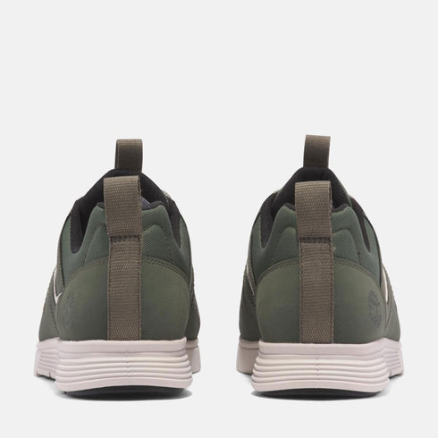 Timberland Mens Killington Low Lace Up Sneaker in Dark Green W Mesh