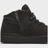 Timberland Junior Mid Lace Up With Zip Sneaker in Black