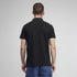 Timberland Mens Millers River Printed Neck Short Sleeve Polo in Black