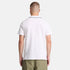 Timberland Mens Millers River Printed Neck Short Sleeve Polo in White