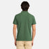 Timberland Mens Millers River Printed Neck Short Sleeve Polo in Green