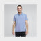 Timberland Mens Millers River Printed Neck Short Sleeve Polo in Blue