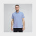 Timberland Mens Millers River Printed Neck Short Sleeve Polo in Blue