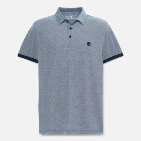 Men's Baboosic Brook Oxford Short Sleeve Polo