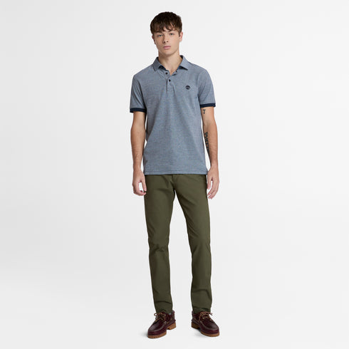 Men's Baboosic Brook Oxford Short Sleeve Polo