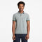 Timberland Mens Baboosic Brook Oxford Short Sleeve Polo in Green