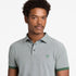 Timberland Mens Baboosic Brook Oxford Short Sleeve Polo in Green