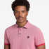 Timberland Mens Baboosic Brook Oxford Short Sleeve Polo in Red