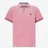 Timberland Mens Baboosic Brook Oxford Short Sleeve Polo in Red
