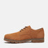 Timberland Mens Britton Square Lace Up Shoe in Rust Suede