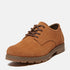 Timberland Mens Britton Square Lace Up Shoe in Rust Suede