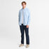 Timberland Mens Gale River Yarn Dyed Oxford Ls Shirt in Blue