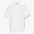Timberland Mens Gale River Yarn Dyed Oxford Short Sleeve Shirt in White