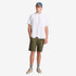 Timberland Mens Gale River Yarn Dyed Oxford Short Sleeve Shirt in White