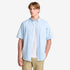 Timberland Mens Gale River Yarn Dyed Oxford Short Sleeve Shirt in Blue