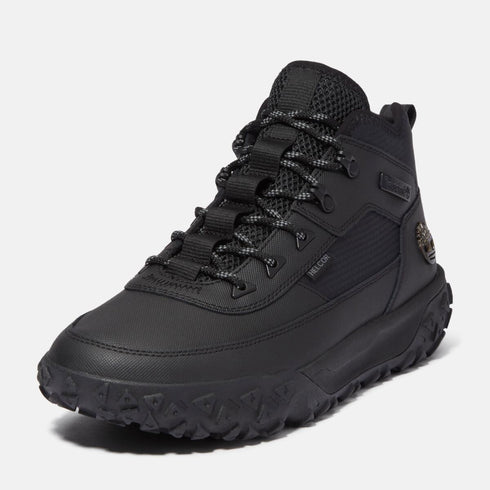 Timberland Mens Mid Lace Up Sneaker in Black