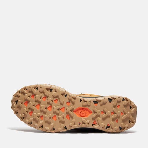 Timberland Mens Low Lace Up Waterproof Sneaker in Wheat