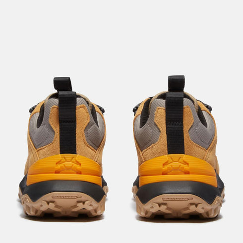 Timberland Mens Low Lace Up Waterproof Sneaker in Wheat