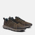 Timberland Mens Low Lace Up Waterproof Sneaker in Dark Brown