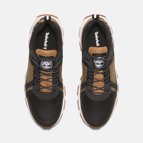 Timberland Mens Low Lace Up Waterproof Sneaker in Wheat