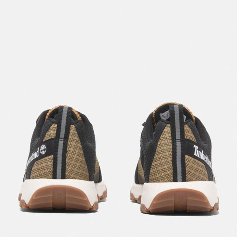 Timberland Mens Low Lace Up Waterproof Sneaker in Wheat