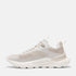 Timberland Mens Motion Access Low Lace Up Sneaker in Light Taupe Knit W White