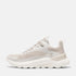 Timberland Mens Motion Access Low Lace Up Sneaker in Light Taupe Knit W White