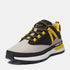 Timberland Mens Euro Trekker Low Lace Up Sneaker in Lt Taupe Mesh W Yellow