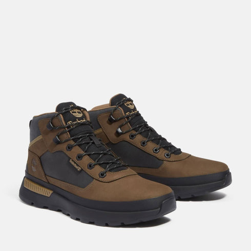 Timberland Mens Mid Lace Up Sneaker in Olive