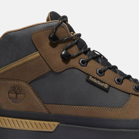 Timberland Mens Mid Lace Up Sneaker in Olive