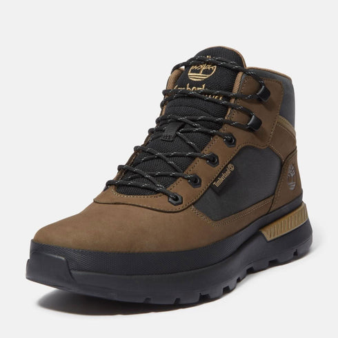 Timberland Mens Mid Lace Up Sneaker in Olive