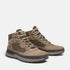 Timberland Mens Mid Lace Up Sneaker in Medium Grey