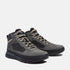 Timberland Mens Mid Lace Up Sneaker in Medium Grey
