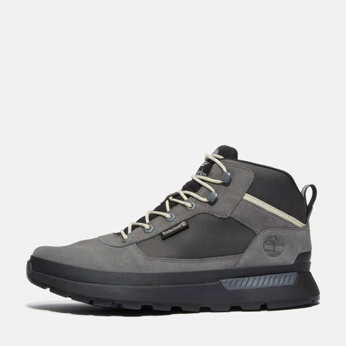 Timberland Mens Mid Lace Up Sneaker in Medium Grey