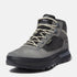 Timberland Mens Mid Lace Up Sneaker in Medium Grey
