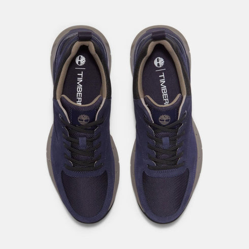 Timberland Mens Low Lace Up Sneaker in Navy