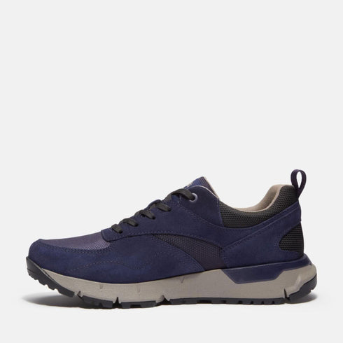 Timberland Mens Low Lace Up Sneaker in Navy